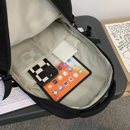 New Male Female Waterproof Travel College Bag Fashion Teenager Backpack Lady Men Women Leisure Book Backpack Girl Boy School Bag