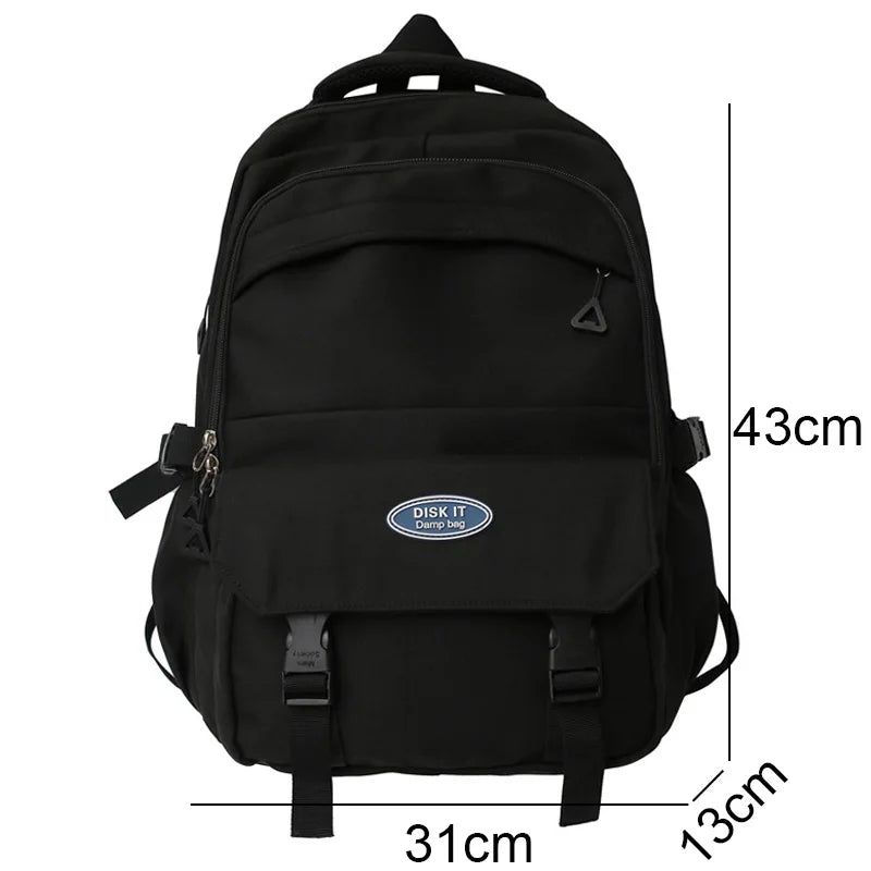 New Male Female Waterproof Travel College Bag Fashion Teenager Backpack Lady Men Women Leisure Book Backpack Girl Boy School Bag