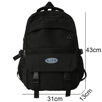 New Male Female Waterproof Travel College Bag Fashion Teenager Backpack Lady Men Women Leisure Book Backpack Girl Boy School Bag
