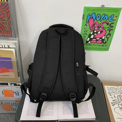 New Male Female Waterproof Travel College Bag Fashion Teenager Backpack Lady Men Women Leisure Book Backpack Girl Boy School Bag