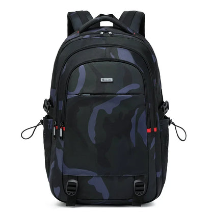 New Man Backpack High-end Sports Schoolbag for Boys Waterproof Trendy Travel Multifunctional Casual Laptop Bag Students on Sale