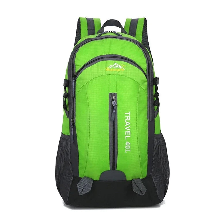 New Men Backpack USB Charging 40L Large Capacity Out Door For Male Bag Waterproof Casual Unisex Black Travel Backpacks