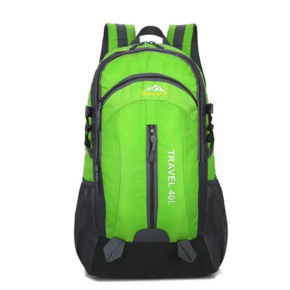 New Men Backpack USB Charging 40L Large Capacity Out Door For Male Bag Waterproof Casual Unisex Black Travel Backpacks