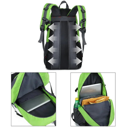 New Men Backpack USB Charging 40L Large Capacity Out Door For Male Bag Waterproof Casual Unisex Black Travel Backpacks