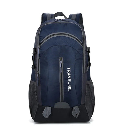 New Men Backpack USB Charging 40L Large Capacity Out Door For Male Bag Waterproof Casual Unisex Black Travel Backpacks