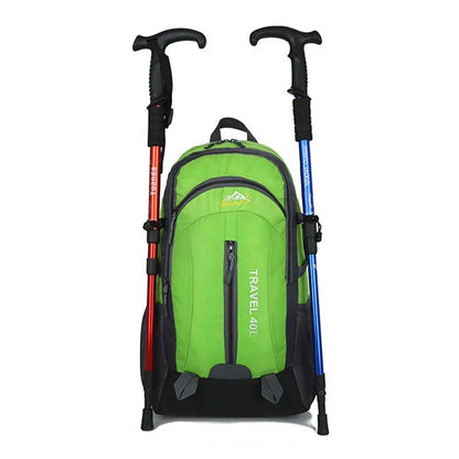 New Men Backpack USB Charging 40L Large Capacity Out Door For Male Bag Waterproof Casual Unisex Black Travel Backpacks