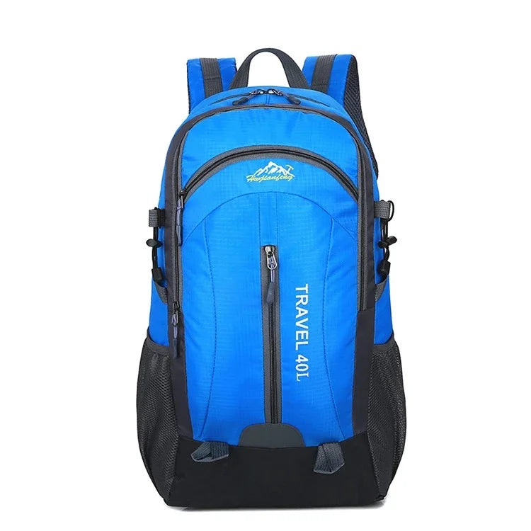 New Men Backpack USB Charging 40L Large Capacity Out Door For Male Bag Waterproof Casual Unisex Black Travel Backpacks