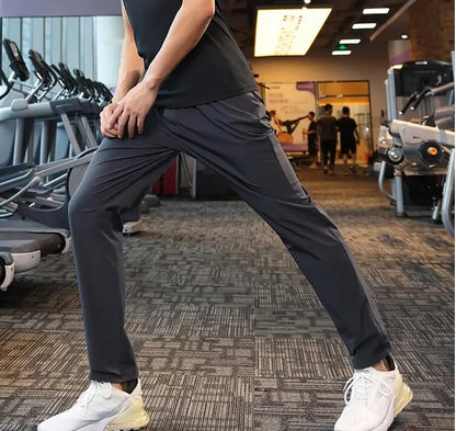 New Men Casual Fashion Sporty Pants Gym  waterproofing Trousers for Men Jogger Sweatants Running Workout Jogging Long Pants