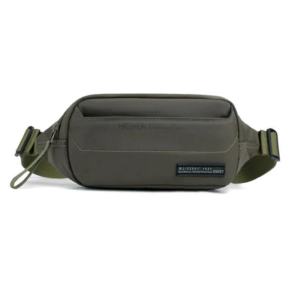 New Men Nylon Fanny Hip Bag Travel Sling Chest Pack Multi-Pocket Fashion Money Purse Pouch Bum Waist Belt Bags