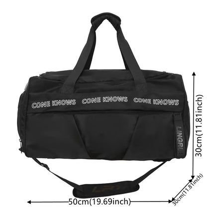 New Men Trend Shoulder Bags For Men Tote Designer Waterproof Nylon Handbag Zipper High Capacity Travel Top-handle Bag