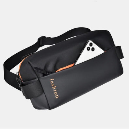 New Men Waterproof Crossbody Oxford Large Storage Capacity Multifunction Anti-theft Sling Shoulder Messenger Chest Bag Pack