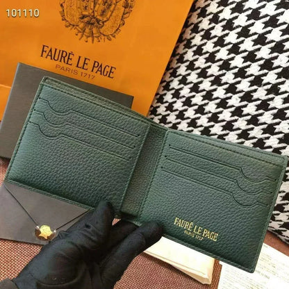 New Men's And Women's Printed Wallet Letter Fashion High Quality Wallet Leather Short Card Bag