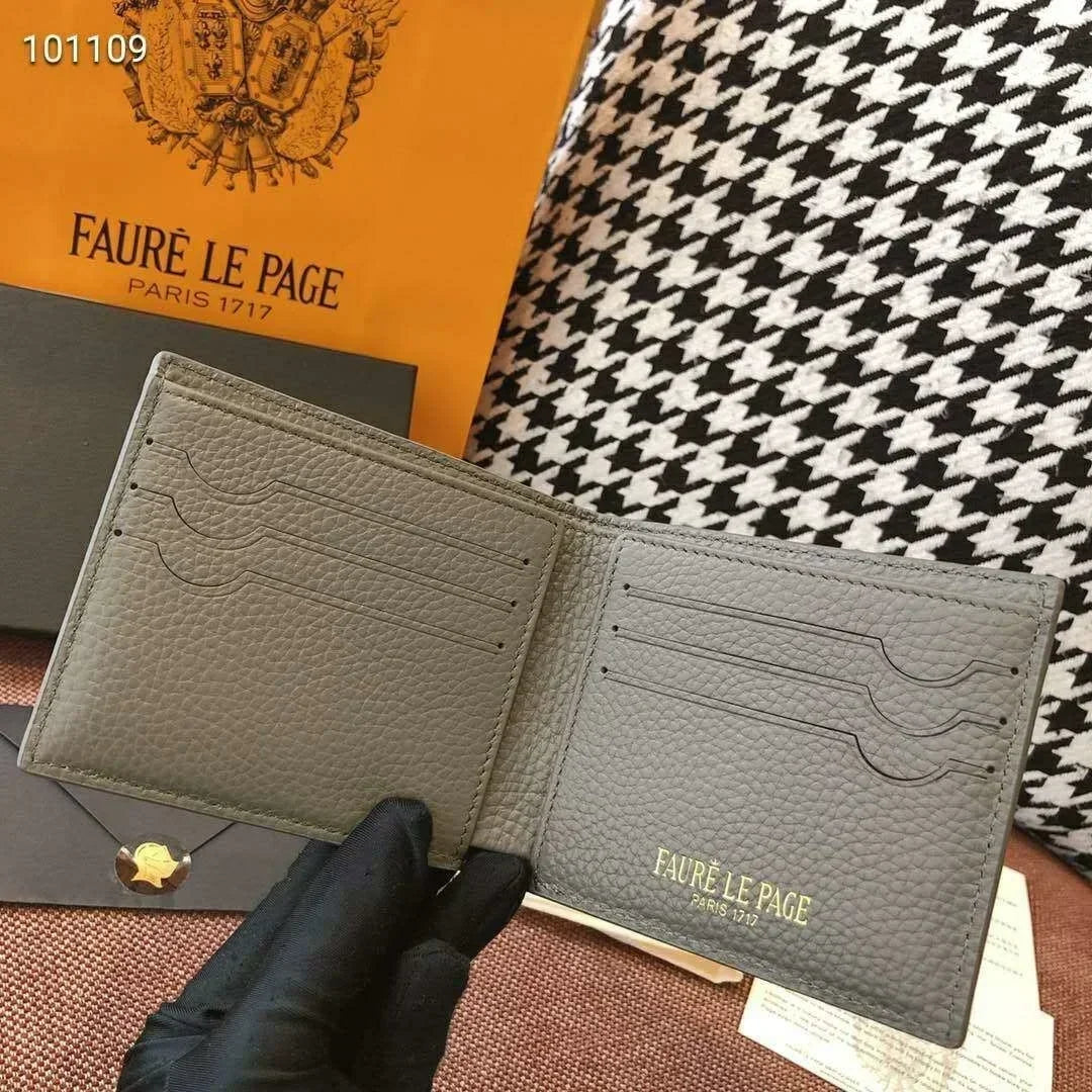 New Men's And Women's Printed Wallet Letter Fashion High Quality Wallet Leather Short Card Bag