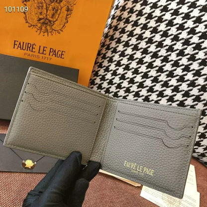 New Men's And Women's Printed Wallet Letter Fashion High Quality Wallet Leather Short Card Bag