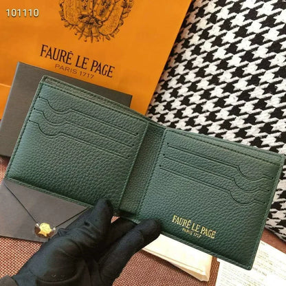New Men's And Women's Printed Wallet Letter Fashion High Quality Wallet Leather Short Card Bag