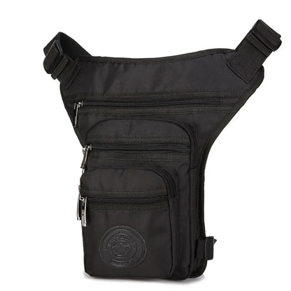 New Men's Drop Leg Bag Military Motorcycle Multi-Purpose Messenger Shoulder Belt Bags Hip Bum Waist Fanny Pack riñonera hombre