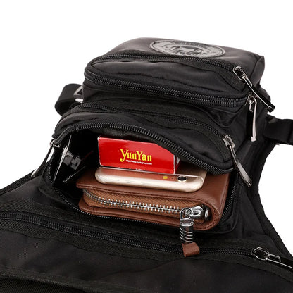 New Men's Drop Leg Bag Military Motorcycle Multi-Purpose Messenger Shoulder Belt Bags Hip Bum Waist Fanny Pack riñonera hombre