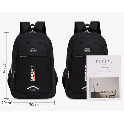 New Men's Oxford Outdoor Travel High Quality Notebook Computer Backpack Casual Student School Large Capacity Bag