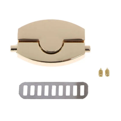 New Metal Clasp Turn Lock Twist Locks for DIY Handbag Craft Bag Purse Hardware