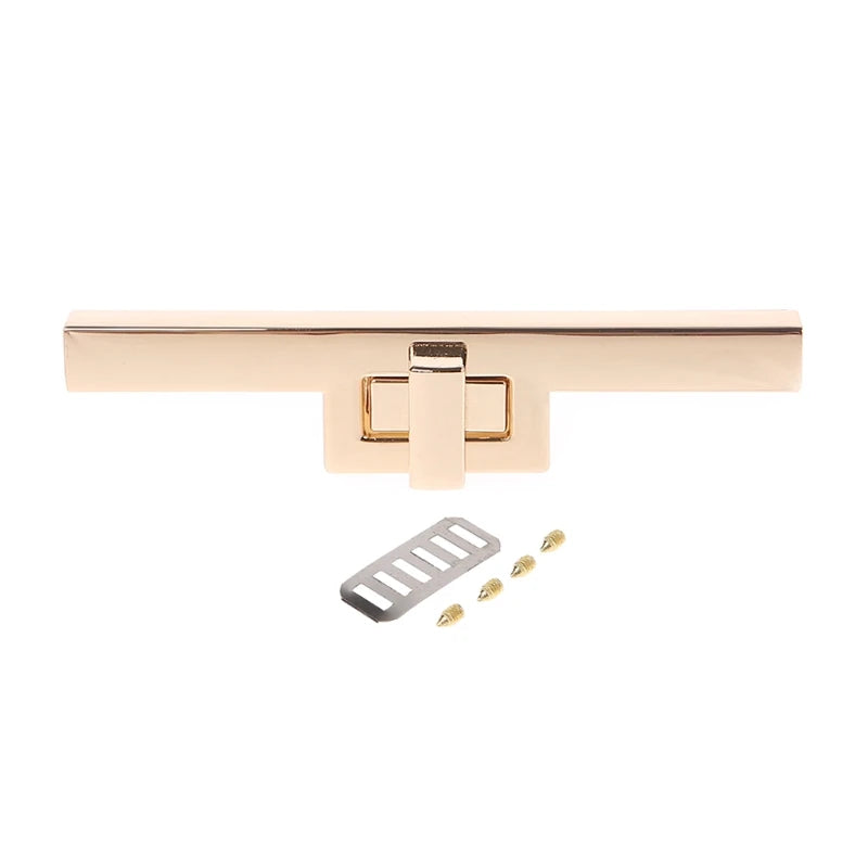 New Metal Clasp Turn Locks Twist Lock for DIY Handbag Craft Bag Purse Hardware