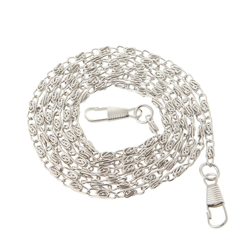 New Metal Purse Chain Strap Handle Shoulder Crossbody Bag Handbag Replacement