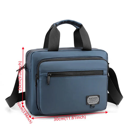 New Multi-layer Nylon Men Shoulder Bags Fashion Simple Handbags Messenger Bags Crossbody Bag Shoulder Bags
