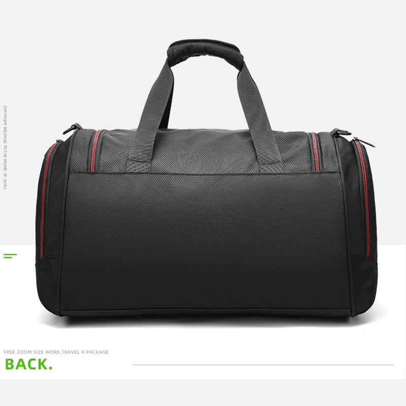 New Multifunction Travel Bag Waterproof Business Duffle Bag for Trip Storage Hand Luggage Bags with Shoe Pouch Multiple Pockets