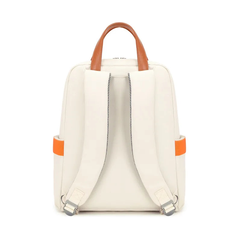 New Multifunctional Stylish Computer Women's Backpack 14 Inch Laptop Simple School Bag For Teenage Girls