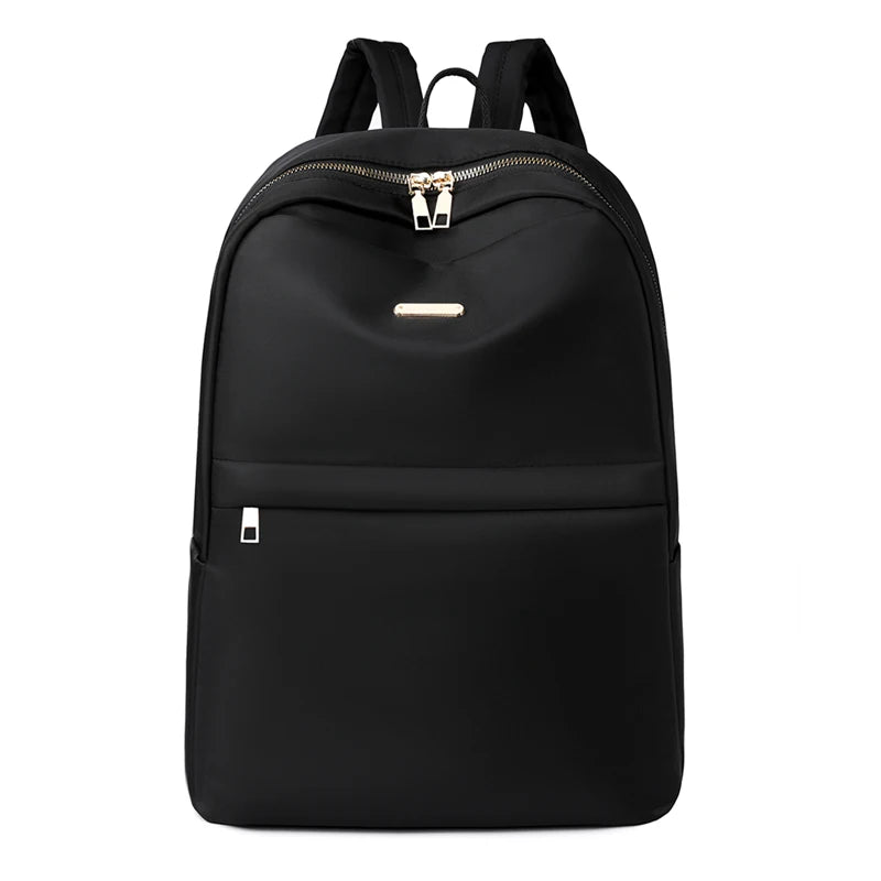 New Multifunctional Waterproof Nylon Women Backpack Female Travel Bag Backpacks Schoolbag for Teenage Girls Solid Color Bookbag