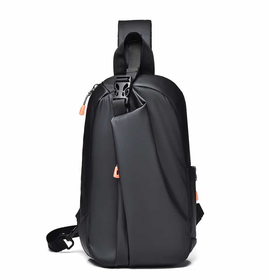 New Nylon Handbags Chest Pack Men's Fashion Shoulder Chest Bag Men's Travel Cross Chest Bag Men's Small Cross Waist Bag