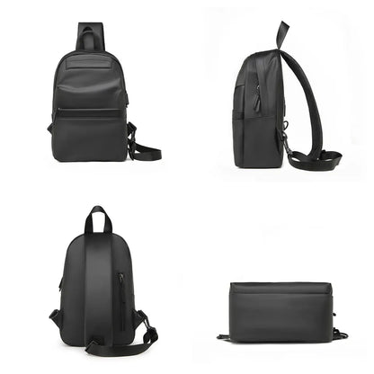 New Nylon Handbags Chest Pack Men's Fashion Shoulder Chest Bag Men's Travel Cross Chest Bag Men's Small Cross Waist Bag