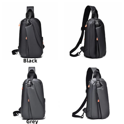 New Nylon Handbags Chest Pack Men's Fashion Shoulder Chest Bag Men's Travel Cross Chest Bag Men's Small Cross Waist Bag