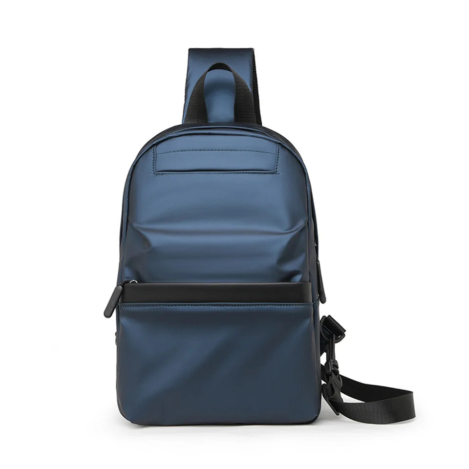 New Nylon Handbags Chest Pack Men's Fashion Shoulder Chest Bag Men's Travel Cross Chest Bag Men's Small Cross Waist Bag
