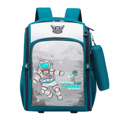 New Orthopedic School Bags For 3D Cartoon Mermaid Backpacks Kids Satchel Student Girls Bookbag Knapsack Mochilas Escolares
