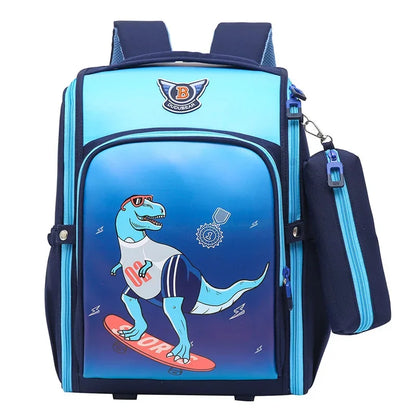 New Orthopedic School Bags For 3D Cartoon Mermaid Backpacks Kids Satchel Student Girls Bookbag Knapsack Mochilas Escolares