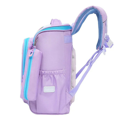 New Orthopedic School Bags For 3D Cartoon Mermaid Backpacks Kids Satchel Student Girls Bookbag Knapsack Mochilas Escolares