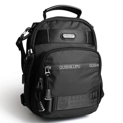 New Outdoor Leisure Travel Waterproof Messenger Diagonal Men Bag Shoulder Straps Can Be Portable Multi-Way Back Tote Handbags