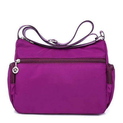 New Oxford Waterproof Shoulder Women Casual Crossbody Multifunction Shopping Handbag Large Capacity Messenger Bags 2024