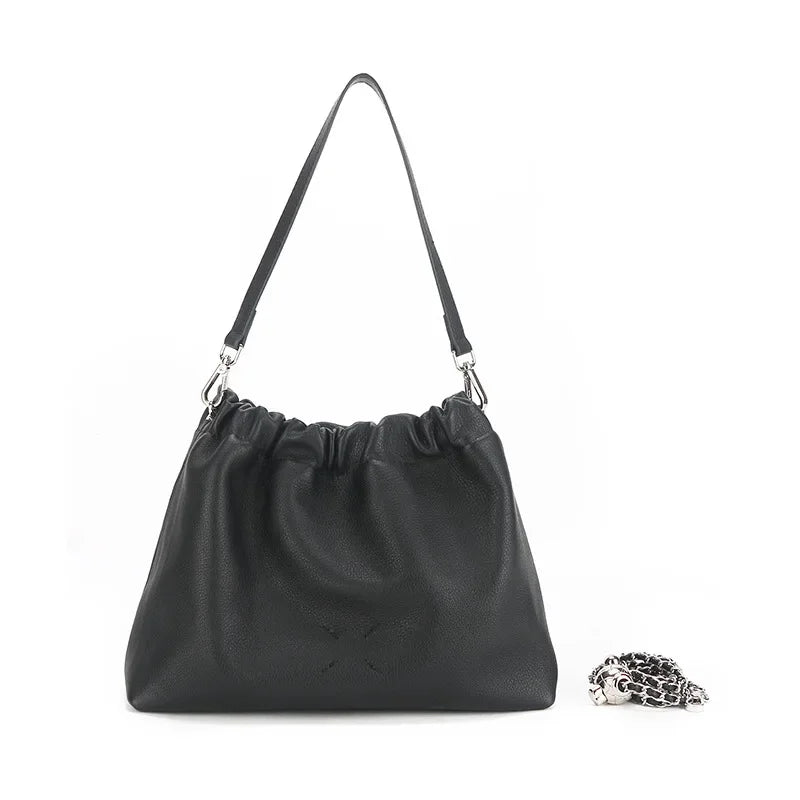 New Pleated Cloud Bag Korean Minority High Quality Commuter Underarm Shoulder Bags Elegant Luxury Bolsos Mujer Female Purses