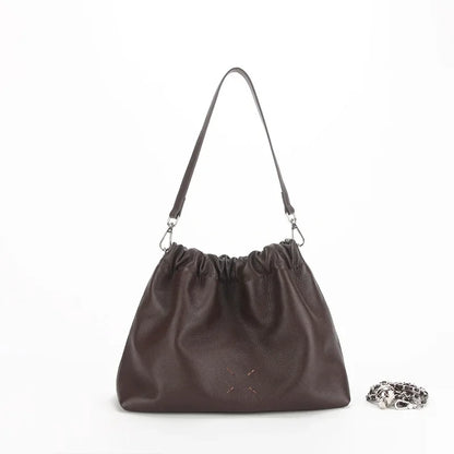 New Pleated Cloud Bag Korean Minority High Quality Commuter Underarm Shoulder Bags Elegant Luxury Bolsos Mujer Female Purses