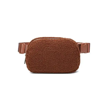 New Plush Waistpack Chest Bag Crossbody Bag Outdoor Sports Bag Men's and Women's Universal Waistpack