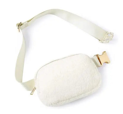 New Plush Waistpack Chest Bag Crossbody Bag Outdoor Sports Bag Men's and Women's Universal Waistpack