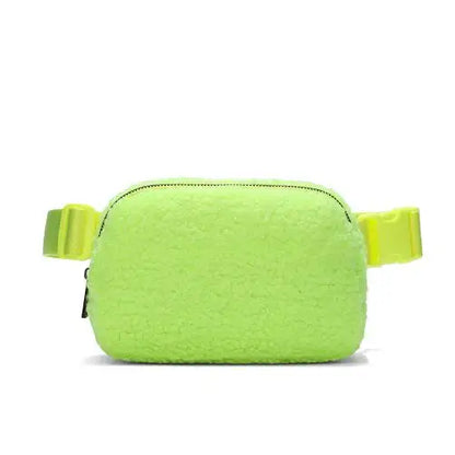 New Plush Waistpack Chest Bag Crossbody Bag Outdoor Sports Bag Men's and Women's Universal Waistpack