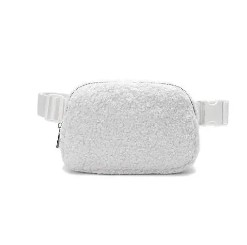 New Plush Waistpack Chest Bag Crossbody Bag Outdoor Sports Bag Men's and Women's Universal Waistpack