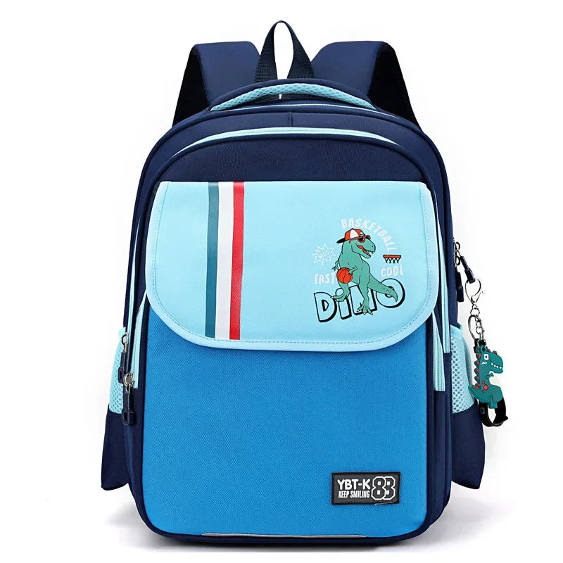 New Primary School Boys and Girls Bookbags Large Capacity Lightweight Waterproof Backpack Bags for Teenage Students