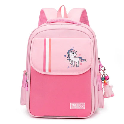 New Primary School Boys and Girls Bookbags Large Capacity Lightweight Waterproof Backpack Bags for Teenage Students