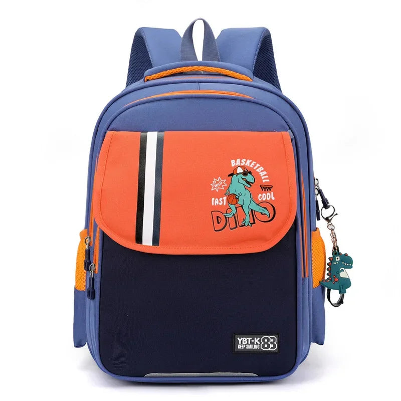 New Primary School Boys and Girls Bookbags Large Capacity Lightweight Waterproof Backpack Bags for Teenage Students