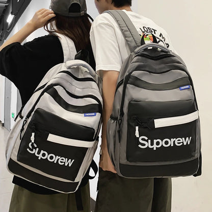 New Printing Teenager Book Bag Girl Boy Travel Laptop Student Backpack Ladies Man College Fashion Women Leisure School Rucksack