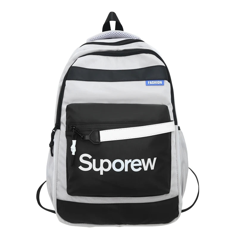 New Printing Teenager Book Bag Girl Boy Travel Laptop Student Backpack Ladies Man College Fashion Women Leisure School Rucksack