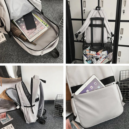 New Printing Teenager Book Bag Girl Boy Travel Laptop Student Backpack Ladies Man College Fashion Women Leisure School Rucksack